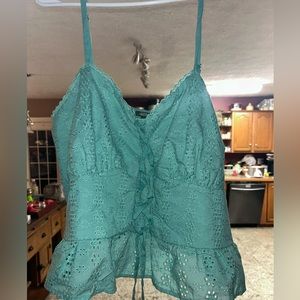 Turquoise Wild Fable tank top